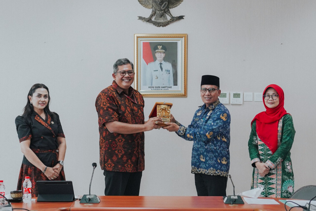 DP2KBP3A Bersama DWP Kabupaten Badung Kunjungi Pemprov DKI Jakarta